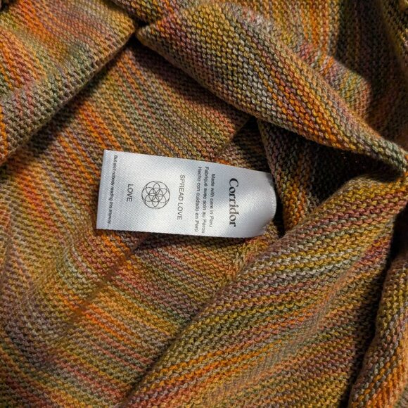 CORRIDOR NYC men's multicolor cotton knit short sleeve shirt, size L:  NEW!! - Picture 7 of 11